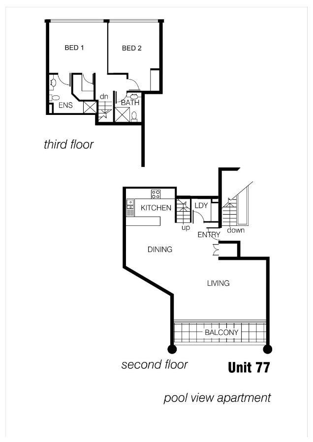 Belle Escapes Poolview 77 Alamanda Apartment *